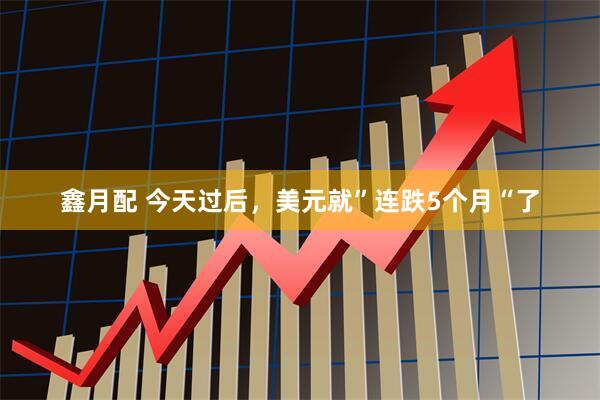 鑫月配 今天过后，美元就”连跌5个月“了