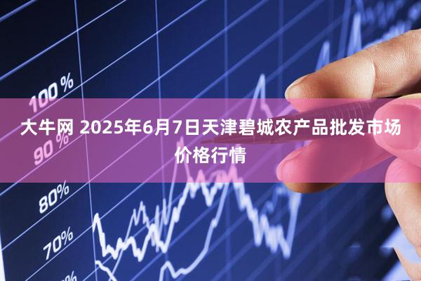 大牛网 2025年6月7日天津碧城农产品批发市场价格行情