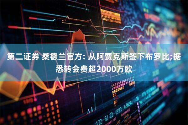 第二证券 桑德兰官方: 从阿贾克斯签下布罗比;据悉转会费超2000万欧